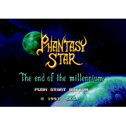Phantasy Star: The End of the Millenium