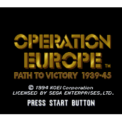 Operation Europe - Path to Victory 1939-1945